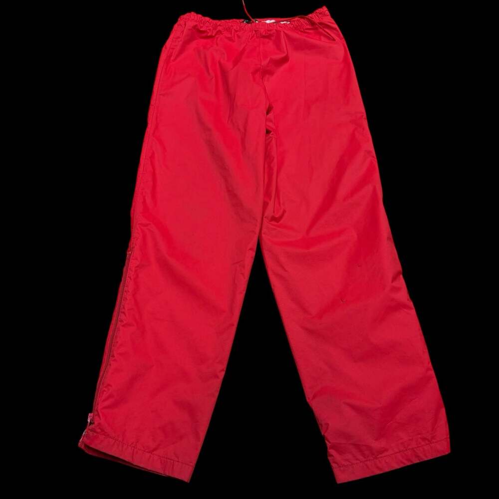 Men's Vintage 90's Helly Hansen Waterproof Red Thin Snow Rain Pants Sz Medium